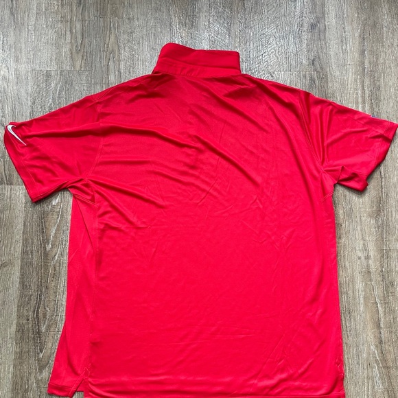 Nike On Field Pro Bowl Polo Shirt Mens Sz 2XL Red DH1941-657 - Picture 2 of 5